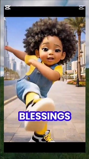WHEN THE ENEMY THINKS YOU'RE DOWN BUT GOD SAYS DANCE 🕺 🙌 #shorts #aibaby #christianshorts #music