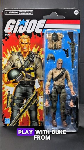 Unboxing GI Joe Classified Series Duke Retro Carded | Action Figure Review