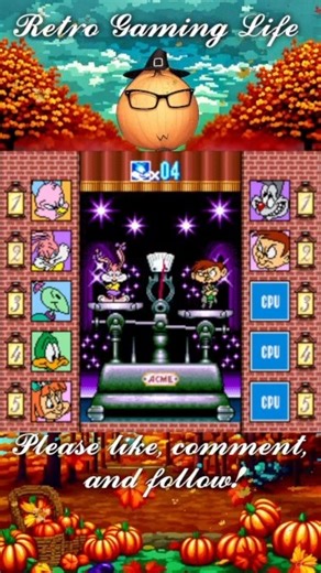 Step into the chaotic charm of Tiny Toons Adventures: Buster Busts Loose! on the SNES with this wild bonus level! 🎮✨ In this classic mini-game, you spin the wheel and watch the Tiny Toons crew go head-to-head in a hilarious ACME balancing showdown. These bonus rounds were some of the most memorable parts of the game—fast, quirky, and totally unpredictable! If you grew up with the SNES or love retro platformers, this moment is pure nostalgia. 💙 👉 Retro Gaming Life brings you these iconic blast