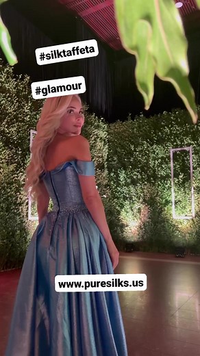 Silk taffeta is a plain-woven fabric made from silk yarns. It is...