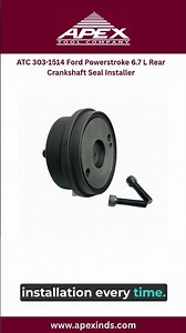 How to Install a Ford 6.7 Powerstroke Rear Main Seal Safely (ATC 303-1514 Guide)