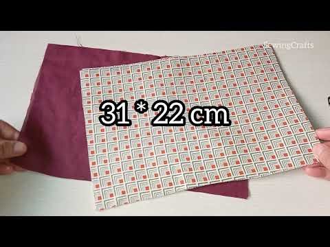 Sewing Pouch is extremely simple 💟 I sewed 20 bags every day