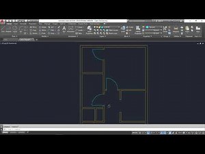 2D Architectural Drawing in AutoCAD: Doors