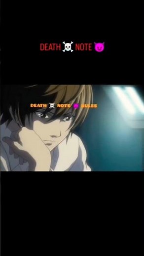 death note rules