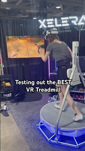 I tested the BEST VR Treadmill #quest3 #gaming #vr