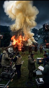 Detrás de cámaras: Braveheart (1995) ⚔️🔥 de Mel Gibson #Braveheart #BehindTheScenes #MelGibson
