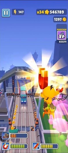 Subway Surfers Marathon Challenge 🚀 Crazy Long Run Gameplay & Insane Escape #2#subwaysurfers #games