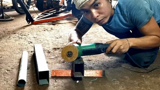 295K views · 15K reactions | Basic Guide for Beginners using Angle Grinder for Square tube Pipe | Wolangqueentv vlogs | Facebook