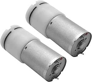 Micro Air Pump, mini DC 12V Vacuum Electric Booster, Micro Electric Air Pumping Booster for Oxygen Circulate, Treatment Instrument and Home Appliances (2 Pack)