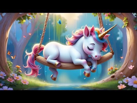 “Unicorn Lullaby 🦄 – Fall Asleep in 5 Minutes | Magical Sleep Music for Sweet Dreams (No Ads)”)
