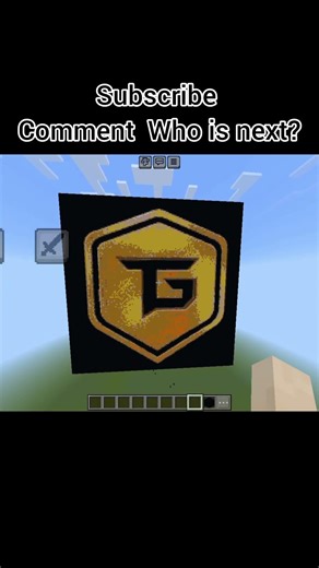 @TechnoGamerzOfficial in Minecraft Pixel Art! 🎨