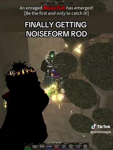 Why was flowed compact disk the hardest part #fisch #roblox #robloxfisch #noiseformrod