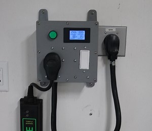 Home Automation Controller for Electric Car Charging