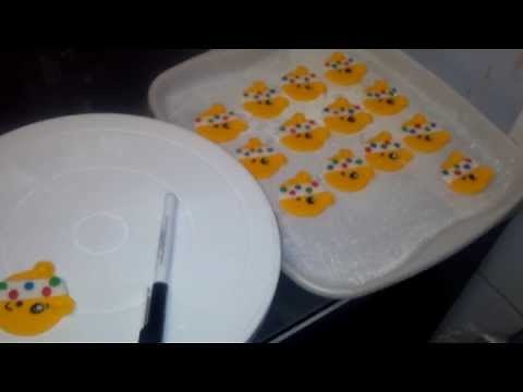 Pudsey Bear Cake Topper (Tutorial)