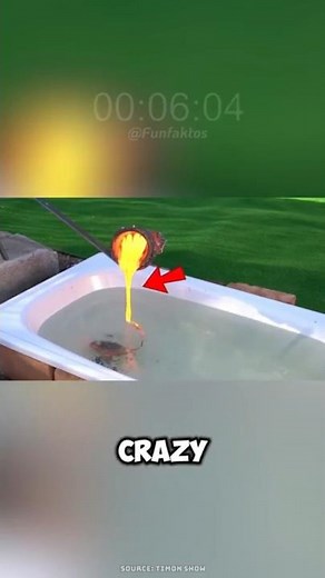 Lava vs Swimming Pool — The Explosion! 🌋💥#ghaffarbhai