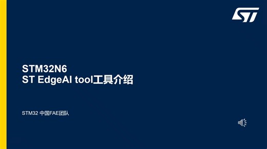 STM32N6 ST EdgeAI tool工具介绍 (1)