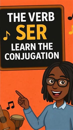 SER Song 🎶 | Spanish Verb SER Conjugation Made Easy #shorts #learnspanish #languagelearning