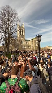 17K views · 241 reactions | Eyes up at Boston College for today’s eclipse. Did you see it? | Boston College Alumni | Facebook