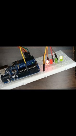 Arduino uno light project #subscribe