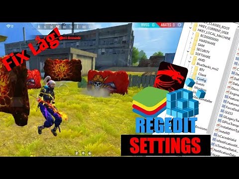 Regedit Secret Settings👽 100% Lag Fix⚡ Msi & Bluestack 4 🎯 Settings For Low End PC❤️