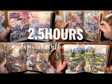 ASMR Journal Marathon pt62 | 2.5HOURS | Have a good journal