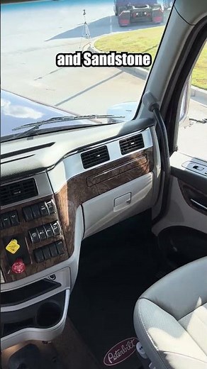 The Peterbilt 589 Interior