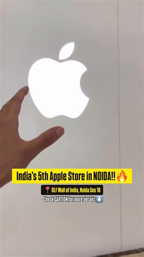 Noida GreaterNoida Residents on Instagram: "Noida just unlocked a massive tech milestone Apple has officially unveiled its fifth retail store in India and it’s landing right inside DLF Mall of India with a stunning peacock inspired design that celebrates Indian creativity and culture 🦚🍏✨ The grand opening is happening on December 11 and this space is built to be more than a store it’s a full blown experience from exploring the latest iPhone 17 lineup to hands on Mac and iPad zones to free Toda