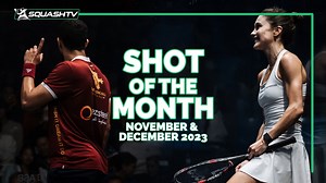 9.9K views · 136 reactions | The quality of squash keeps getting better!  Who wins this MEGA edition of 'Shot of the Month'? Featuring action from five tournaments, leave your vote in the comments  | PSA Squash Tour | Facebook