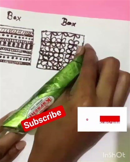 easy basic box mehndi design for beginners ❣️