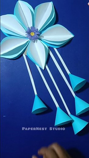 How to make wall Hanging Craft at home| Diy beautiful wall hanging decorative Art idea / Origami