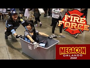 Tamaki Kotatsu BURNS OUT Megacon!! (Fire Force Cosplay Vlog ft. Tehtnica)