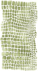 Designer Stencils Crocodile Skin Wall Stencil SKU #3414