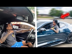 Locked Jordan Out His Own Car & Stole It To See His Reaction..