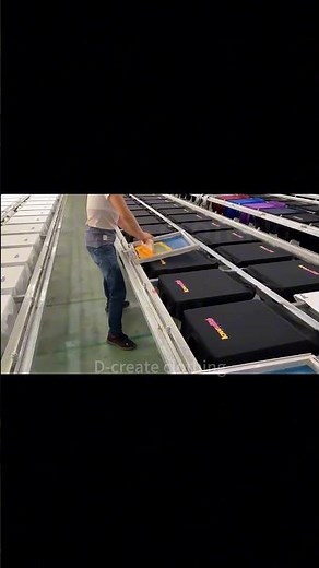 【Full Tour of Automatic Long-Table Screen Printing Line | Capacity & Craft Full Review】
