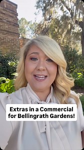 Here’s some behind the scenes for being extras in a commercial for @bellingrathgardens with Sarah from @bourntocreate! It was honestly the coolest experience! The film crew was amazing! #commercial #photoshoot #extras #funday | Bugsy & Company
