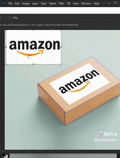 Create a Realistic Mockup in Photoshop #photoshop #short@LayerGraphics @LayerGraphics