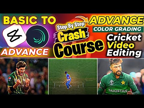Complete Cricket Video Editing Course 🥶| Capcut and Alight Motion | Baloch Editz