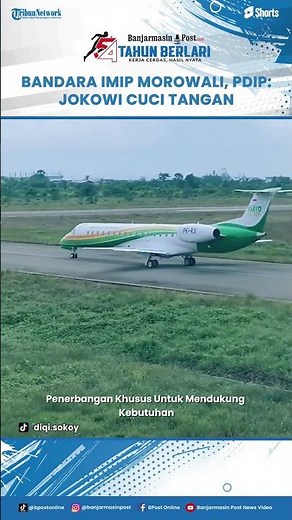 Bandara IMIP Morowali, PDIP: Jokowi Cuci Tangan, Ibarat Resmikan Mal, Tak Resmikan Toiletnya