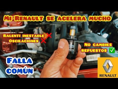 Mi Renault se acelera, Ralentí Inestable | Motor K4M