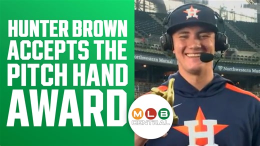 Hunter Brown on tips he learned from Justin Verlander | 05/07/2025
