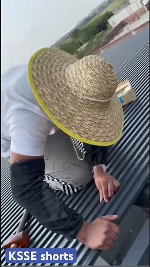 PVC Roof Installation Made Easy! 🔧⚡ Fast, Durable & Waterproof #Roofing #Construction