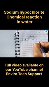 21K views · 298 reactions | Sodium hypochlorite chemical reaction in...