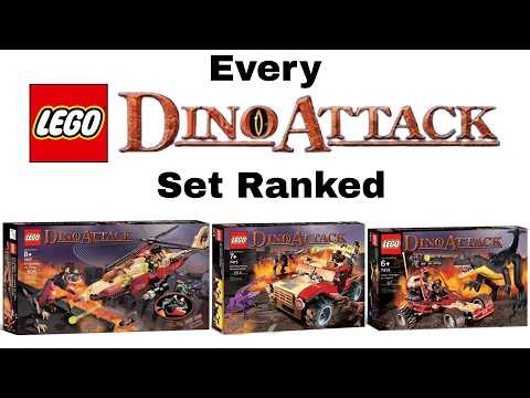 Every LEGO Dino Attack (2005) Set Ranked