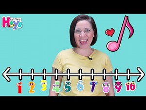 sing and count- with a number line!