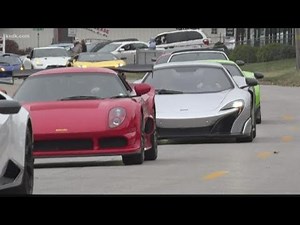 Thousands of sports cars line funeral procession for Missouri boy who died of cancer