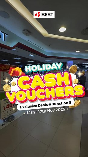 🎁 Your holiday upgrade starts now at Junction 8! Shop fridges washers and televisions with 9% GST absorbed plus get 10% off a curated selection of domestic appliances from top brands. These savings are available only at Junction 8 and only for a limited time so don’t miss your chance to secure the best deals of the season! More deals at >> bestdenki.com.sg/bj8-ssp #BestDenki #holidaydeals | BEST Denki Singapore