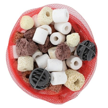 Aquarium Fish Tank Filter Media Ceramic Rings Activated Carbon Balls 10-in-1 480g - Walmart.ca