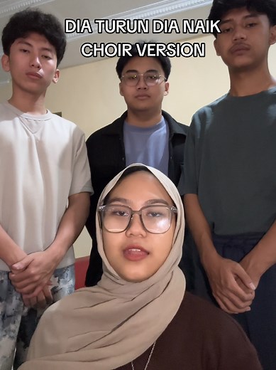 Lirik Lengkap Dia Turun Dia Naik - Versi Choir