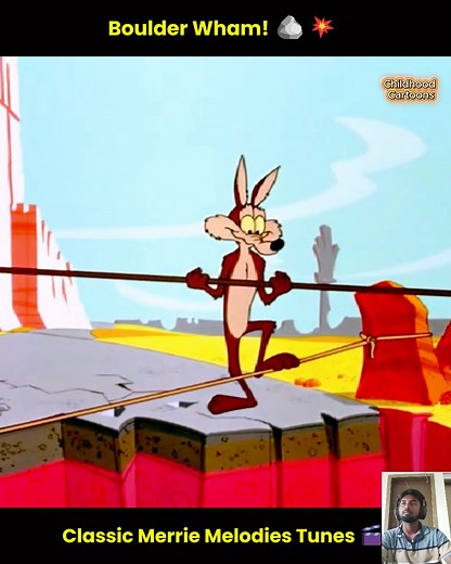 Boulder Wham! 🪨💥 Wile E. Coyote’s Wildest Canyon Crash Attempts! Classic Merrie Melodies 🏜️🎬 | Childhood Cartoons