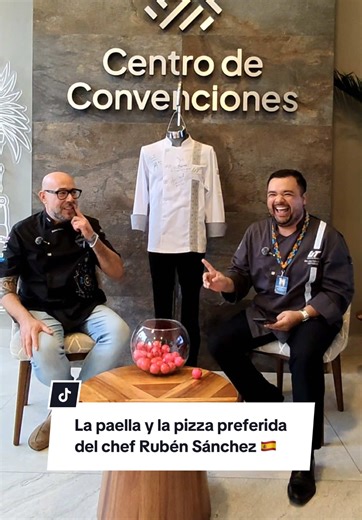 La paella y la pizza preferida del chef Rubén Sánchez 🇪🇸